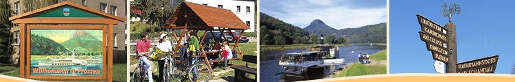 Prossen - Urlaubsort im Elbsandsteingebirge